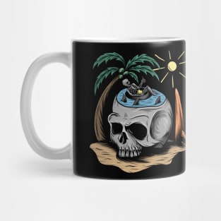 skull summer Mug